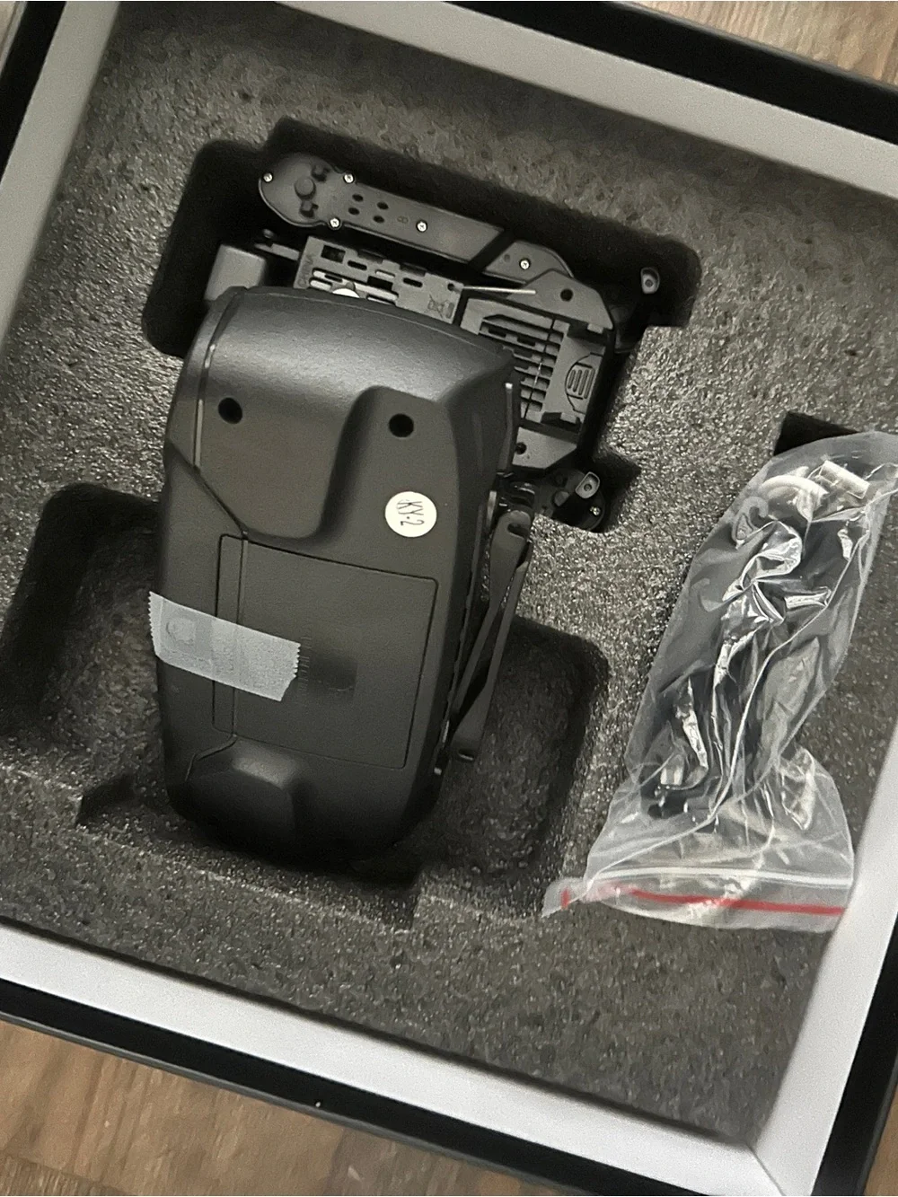 Foldable Black Camera Drone with HD Gimbal Camera - Unknown Brand